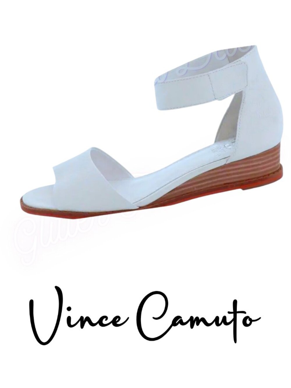 Vince Camuto Rejjie Wedge Leather Sandals